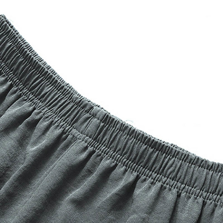 Buddha Stones Dragon Fu Caractère Tang Costume Traditionnel Chemise À Manches Courtes Pantalon À Jambes Larges Vêtements Ensemble Pour Hommes - image 11