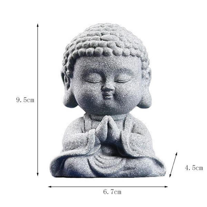 Buddha Stones Méditation Prière Bouddha Compassion Sérénité Décoration de la maison