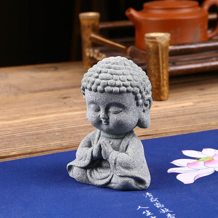Buddha Stones Méditation Prière Bouddha Compassion Sérénité Décoration de la maison - image 4
