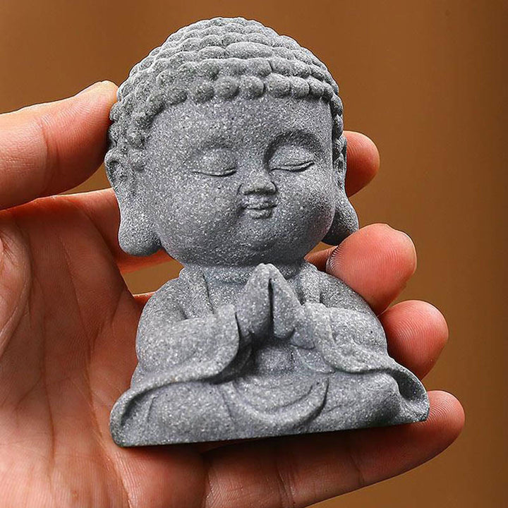 Buddha Stones Méditation Prière Bouddha Compassion Sérénité Décoration de la maison - image 6