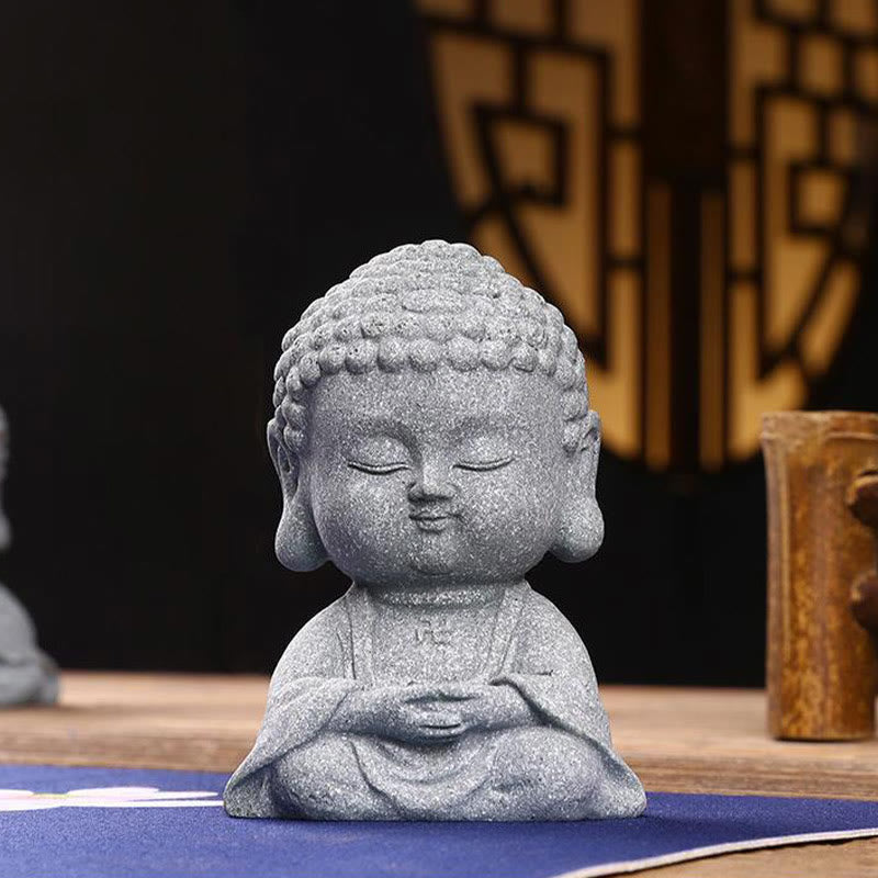 Buddha Stones Méditation Prière Bouddha Compassion Sérénité Décoration de la maison