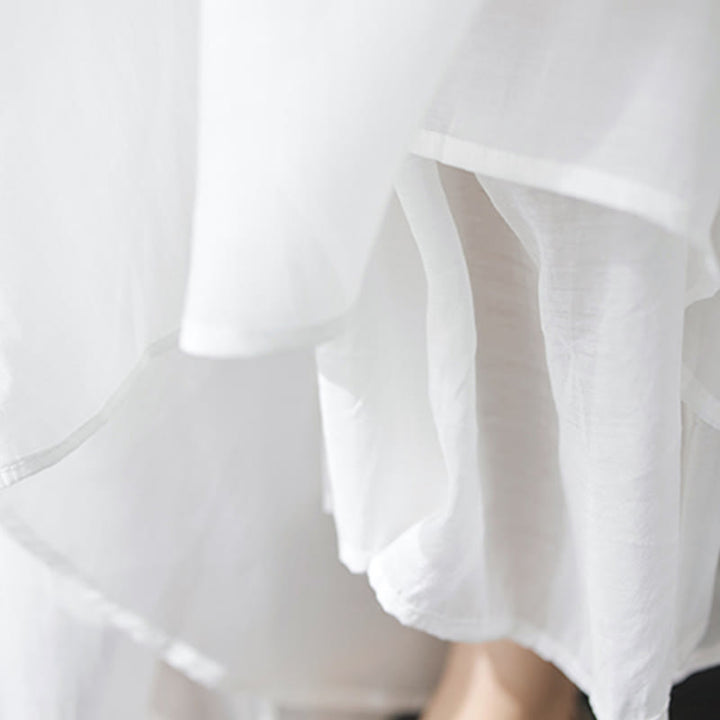 Ensemble 2 pièces t-shirt à manches courtes et pantalon à jambe large avec broderie de fleurs Buddha Stones - image 21