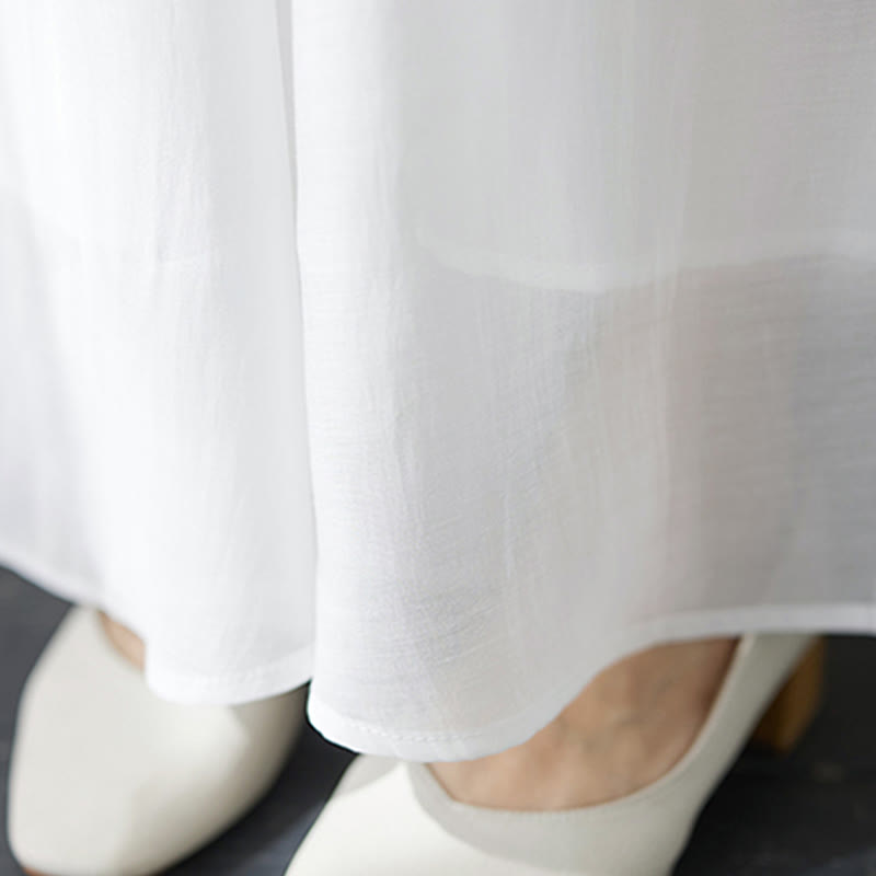 Ensemble 2 pièces t-shirt à manches courtes et pantalon à jambe large avec broderie de fleurs Buddha Stones - image 27