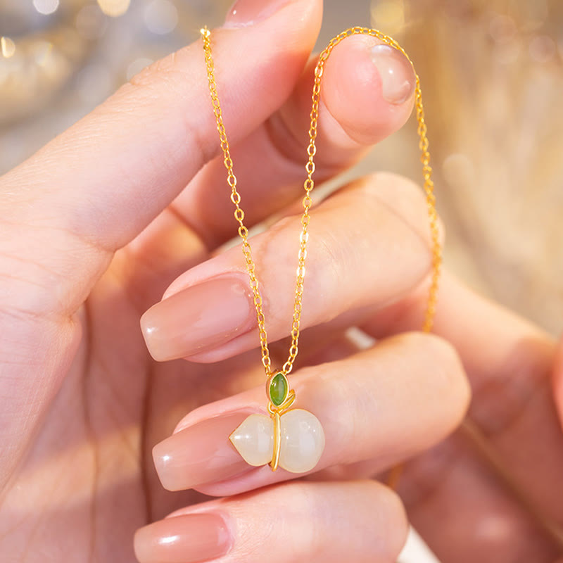 Collier pendentif en argent sterling 925 avec Buddha Stones et jade Hetian - image 9