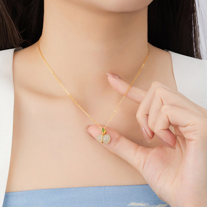 Collier pendentif en argent sterling 925 avec Buddha Stones et jade Hetian - image 7