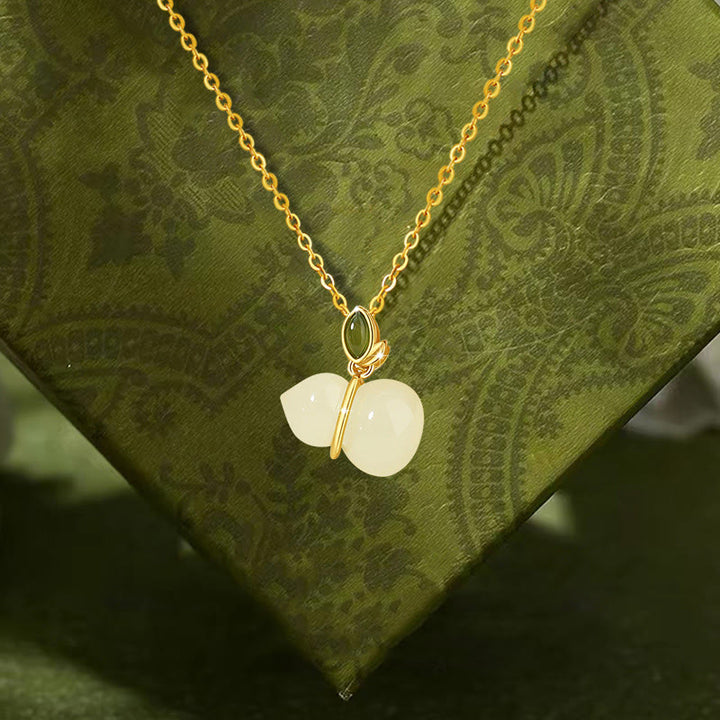 Collier pendentif en argent sterling 925 avec Buddha Stones et jade Hetian - image 10