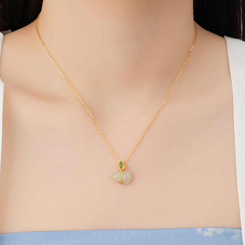 Collier pendentif en argent sterling 925 avec Buddha Stones et jade Hetian - image 4