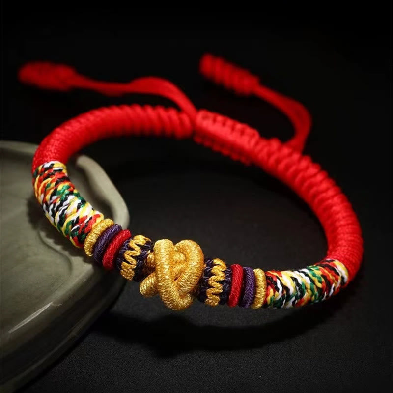 Bracelet Buddha Stones en argent sterling 925 Om Mani Padme Hum King Kong Knot Faith - image 8