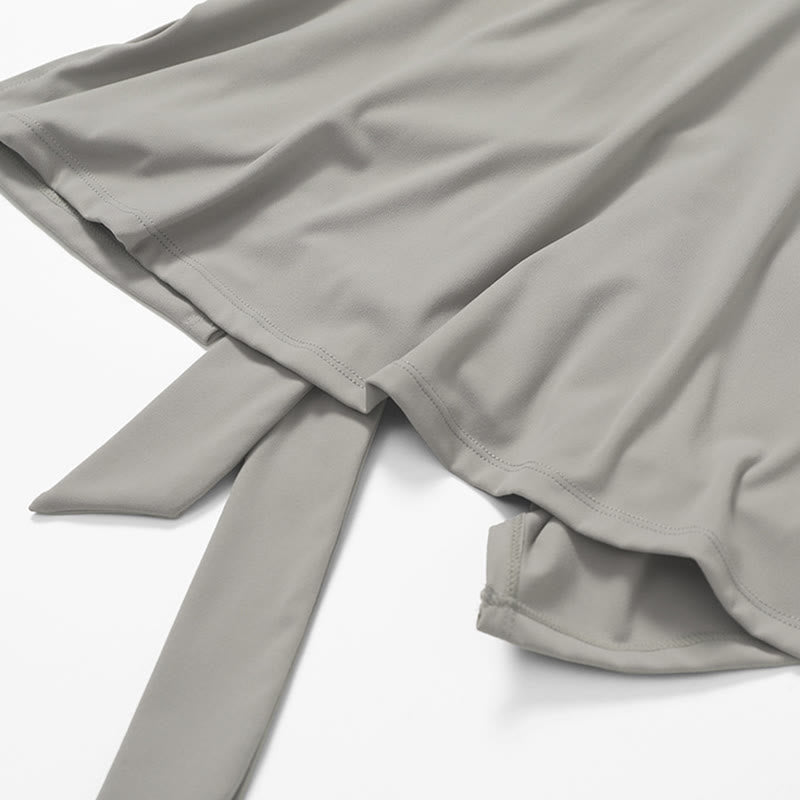 Robe de sport à lacets pour femme Buddha Stones, couleur unie, pour le sport, le tennis, le yoga - image 27