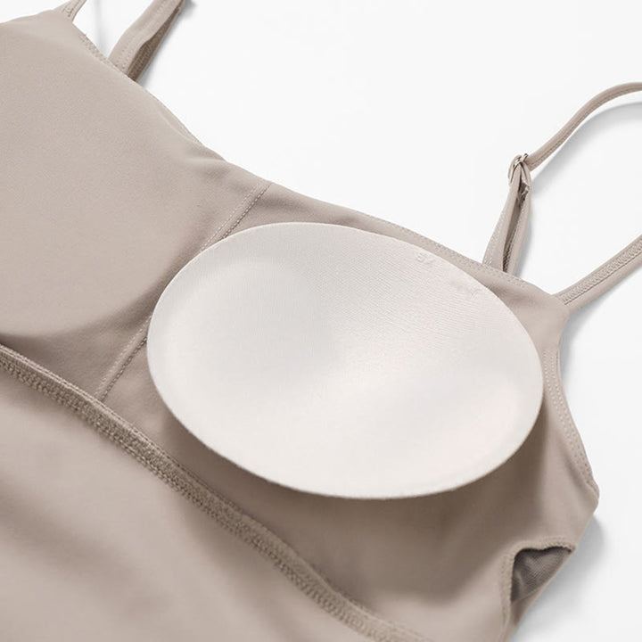 Robe de sport dos nu solide pour femme avec Buddha Stones - image 32