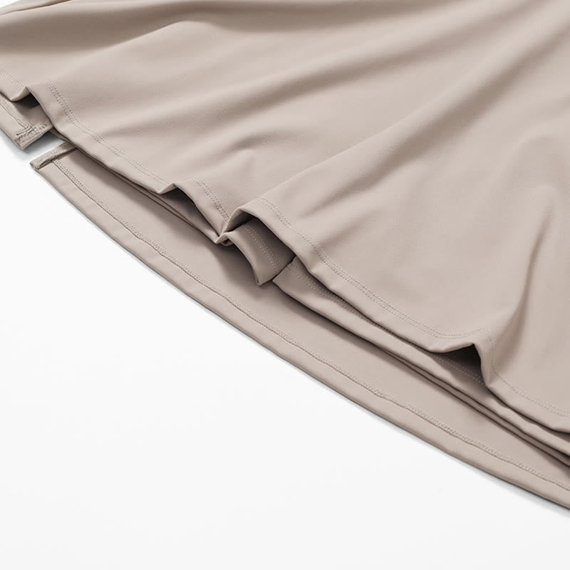 Robe de sport dos nu solide pour femme avec Buddha Stones - image 36