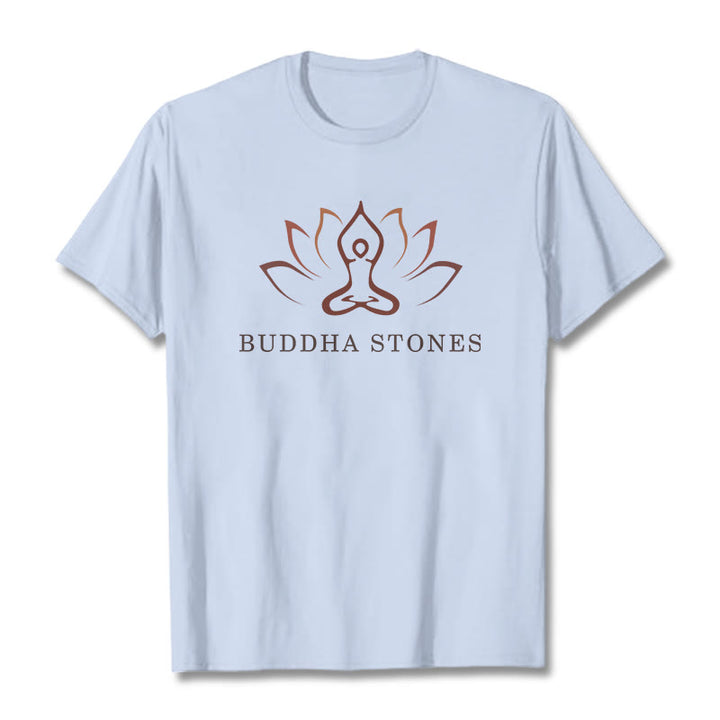 T-shirt PIERRES DE BOUDDHA - Cyan clair - 2XL - image 18