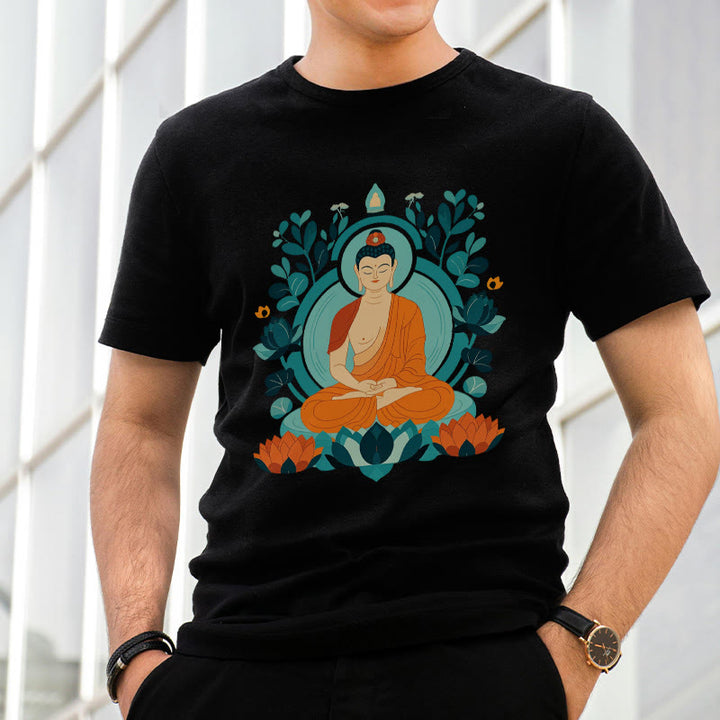 T-shirt Buddha Stones Lotus Bouddha Méditation - image 6