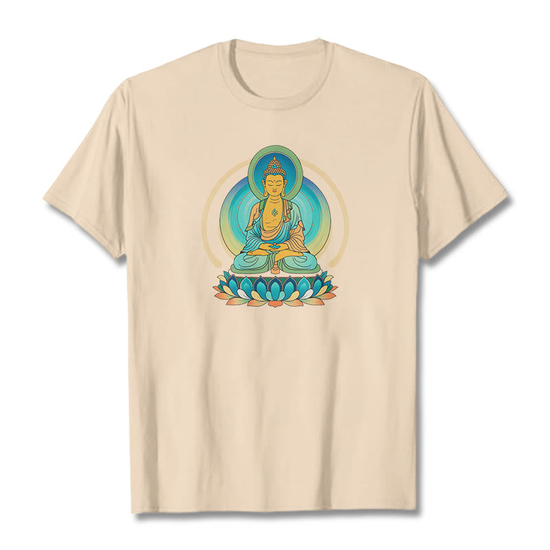 T-shirt Buddha Stones Lotus Bouddha - Bisque - 2XL - image 0
