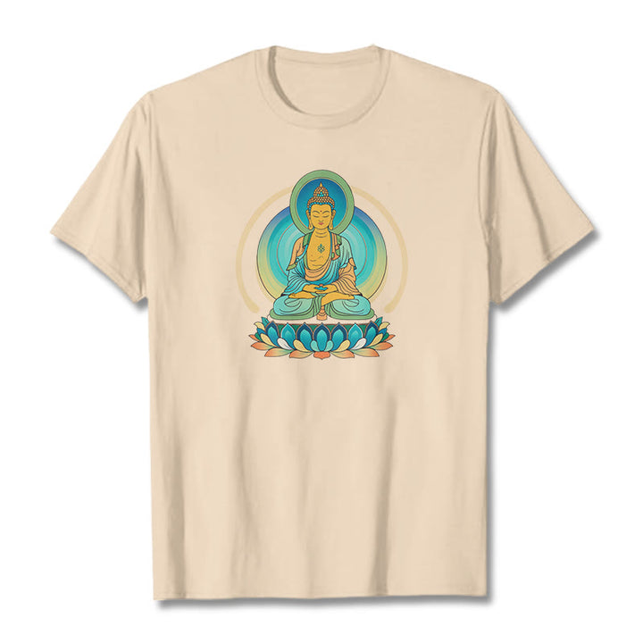 T-shirt Buddha Stones Lotus Bouddha - Bisque - 2XL - image 0
