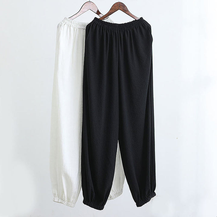 Ensemble de vêtements en coton et lin pour homme, 2 pièces, Buddha Stones en V, manches longues, haut et pantalon, méditation, zen, Tai Chi - image 44