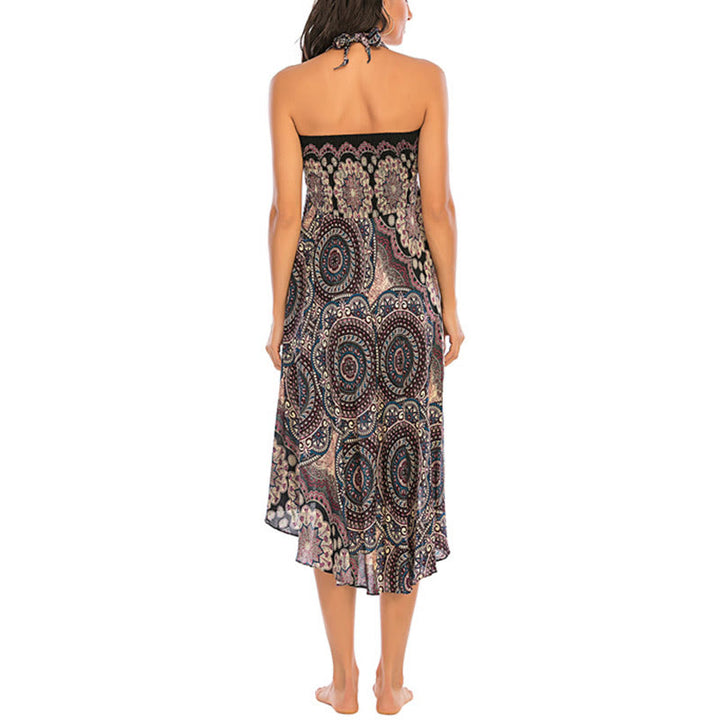 Robe jupe à lacets style bohème à fleurs mandala Buddha Stones Two Style Wear - image 17