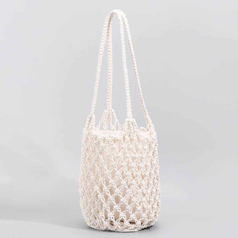 Sac à bandoulière en fil de coton tissé à la main Buddha Stones