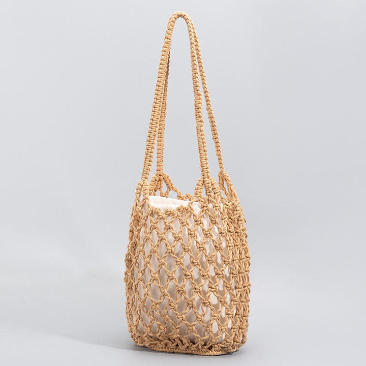 Sac à bandoulière en fil de coton tissé à la main Buddha Stones