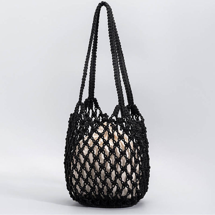 Sac à bandoulière en fil de coton tissé à la main Buddha Stones
