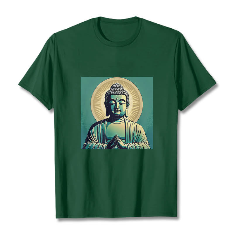 T-shirt Buddha Stones Aura Vert - Forêt Verte - 2XL - image 12