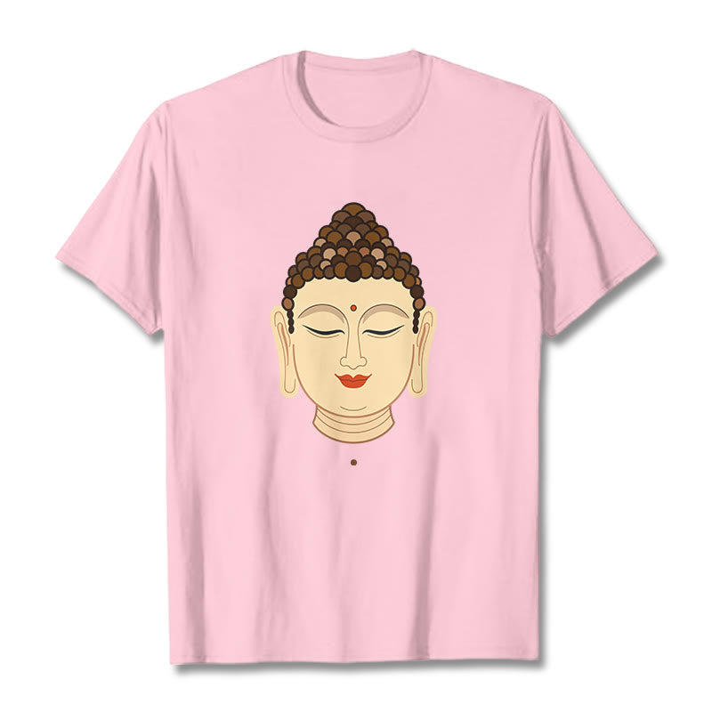 T-shirt Buddha Stones - Rose clair - 2XL - image 12