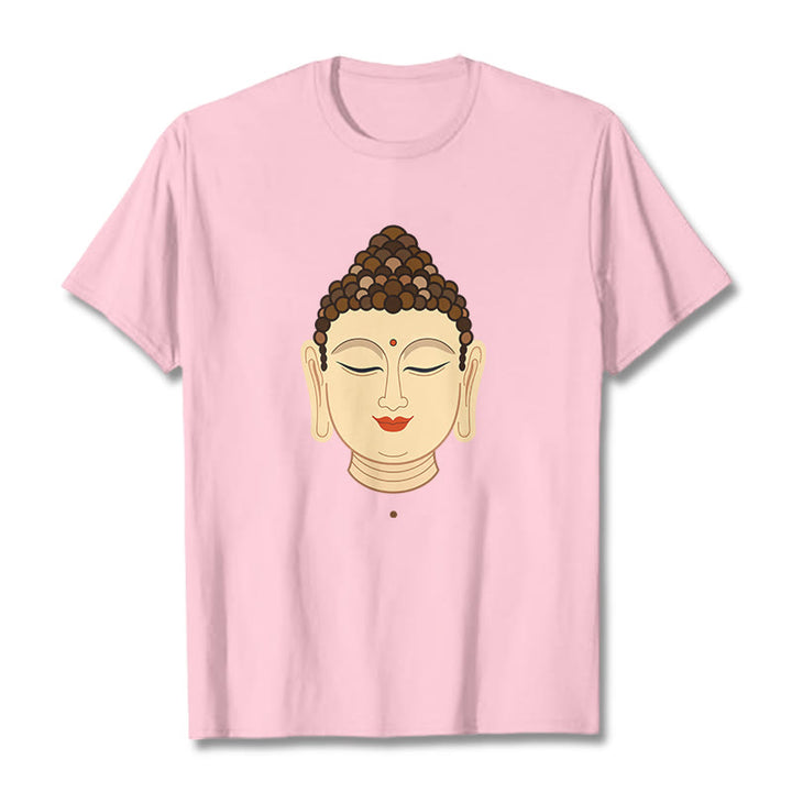 T-shirt Buddha Stones - Rose clair - 2XL - image 11