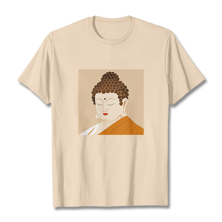 T-shirt Buddha Stones Fermez les yeux et détendez-vous - Bisque - 2XL - image 8