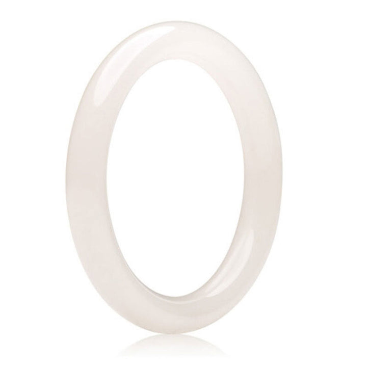 Bracelet de prospérité en jade vert blanc naturel Buddha Stones - image 8