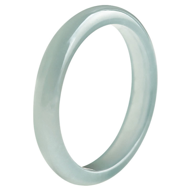 Bague de prospérité et de chance en jade naturel Buddha Stones