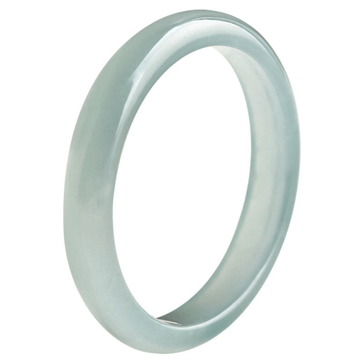 Bague de prospérité et de chance en jade naturel Buddha Stones