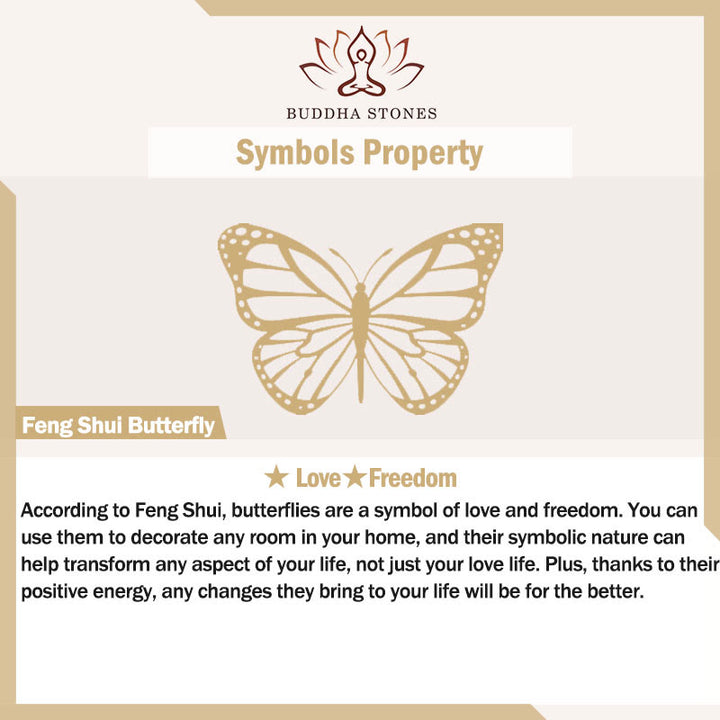 Boucles d'oreilles pendantes en alliage de cuivre avec Buddha Stones, fleur de lotus et papillon