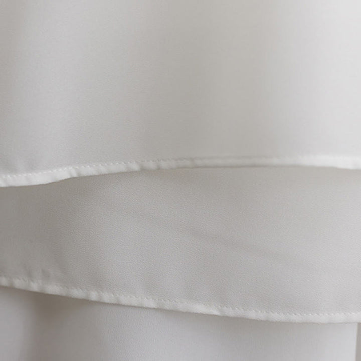 Buddha Stones 2Pcs Grenouille Boutonnée Manches Longues Robe Midi Pantalon Large Mousseline Zen Ensemble Femme - image 13