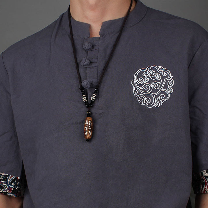 Buddha Stones du Tibet Om Mani Padme Hum Dzi, perle Avalokitesvara, motif de richesse - image 10