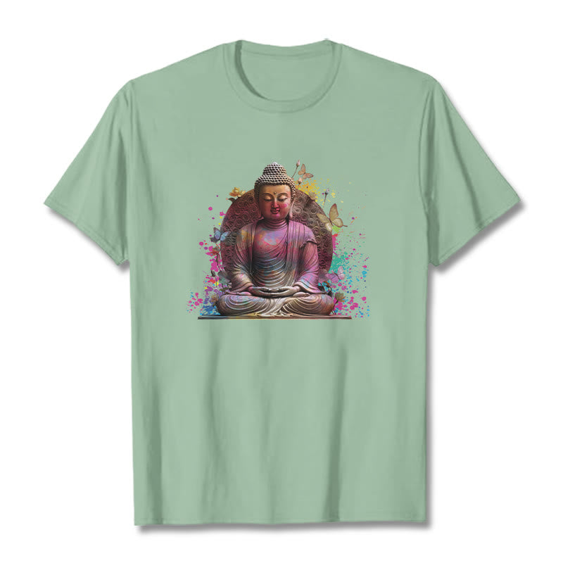 T-shirt Bouddha Buddha Stones - Vert pâle - 2XL - image 14