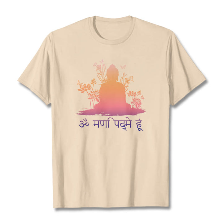 T-shirt pierres de Buddha Stones sanskrit OM NAMAH SHIVAYA - Bisque - 2XL - image 9