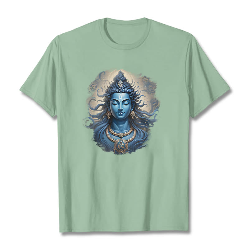 T-shirt Buddha Stones OM NAMAH SHIVAYA bouddha - Vert pâle - 2XL - image 15