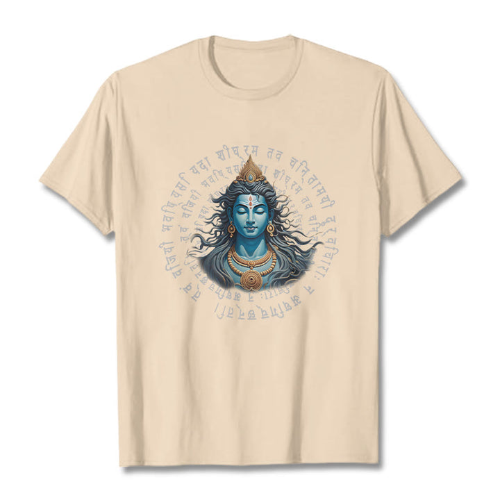 T-shirt Buddha Stones Sanskrit Vous avez gagné lorsque vous apprenez - Bisque - 2XL - image 8
