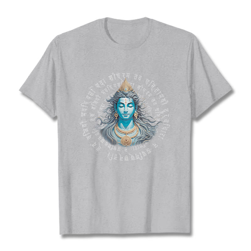 T-shirt Buddha Stones Sanskrit Vous avez gagné lorsque vous apprenez - Gris clair - 2XL - image 18