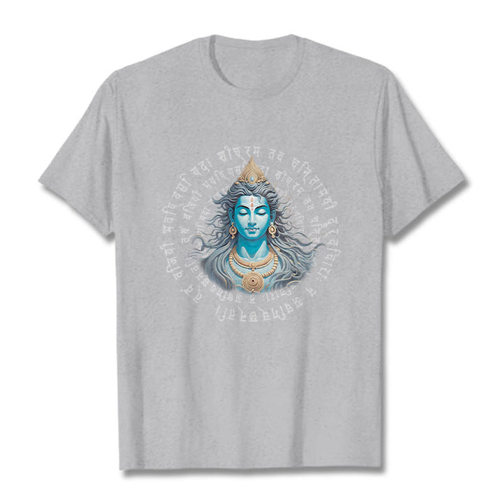T-shirt Buddha Stones Sanskrit Vous avez gagné lorsque vous apprenez - Gris clair - 2XL - image 19
