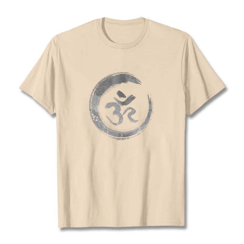 T-shirt sanskrit Buddha Stones, Mantra OM - Bisque - 2XL - image 7