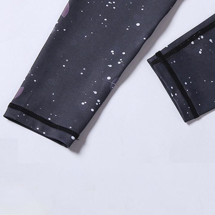 Leggings de yoga courts imprimés de Buddha Stones et de fleurs de cerisier (Sakura Lines), pantalon Capri de yoga pour femme - image 8