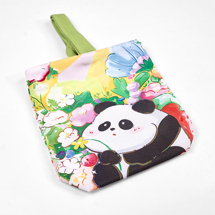 Sac à main en toile Buddha Stones Panda Orchid Loquat
