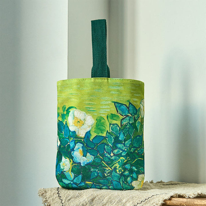 Sac à main en toile avec Buddha Stones