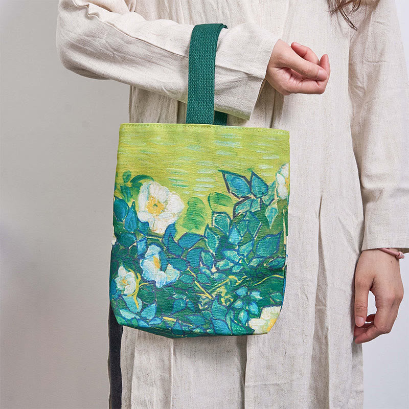 Sac à main en toile avec Buddha Stones - image 1