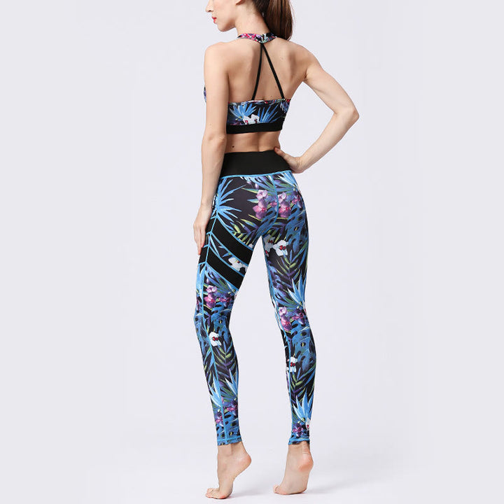 Leggings taille haute pour femme, imprimé Buddha Stones, pétales de fleurs, feuilles, sport, exercice, fitness, yoga - image 24