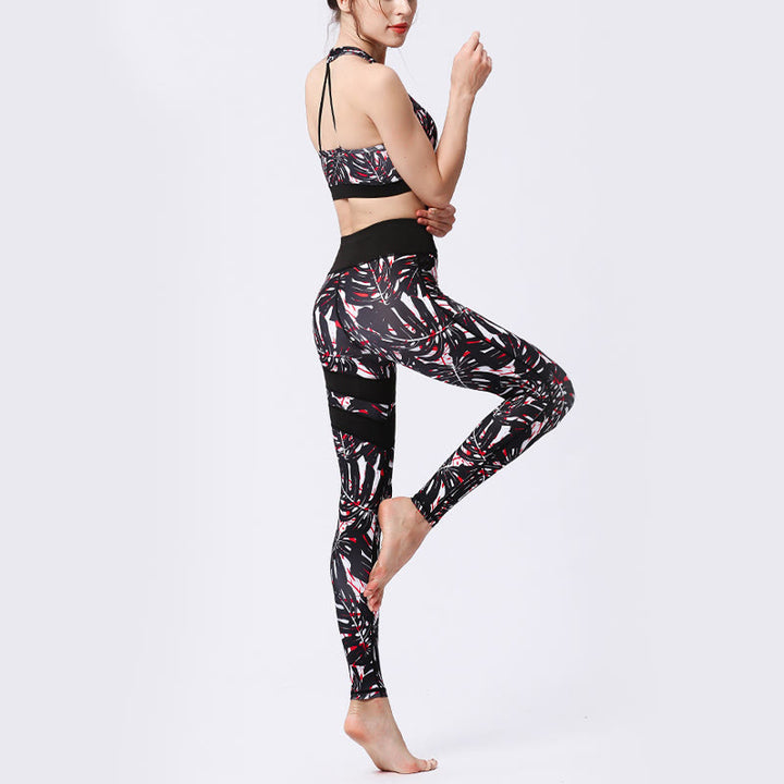 Leggings taille haute pour femme, imprimé Buddha Stones, pétales de fleurs, feuilles, sport, exercice, fitness, yoga - image 28