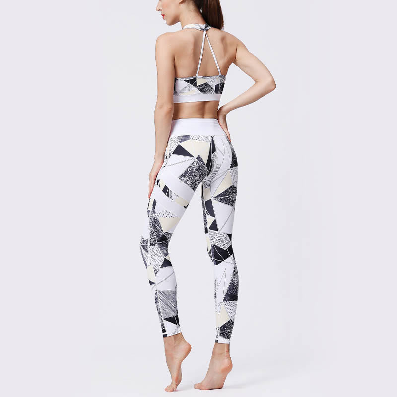 Leggings taille haute pour femme, imprimé Buddha Stones, pétales de fleurs, feuilles, sport, exercice, fitness, yoga - image 45
