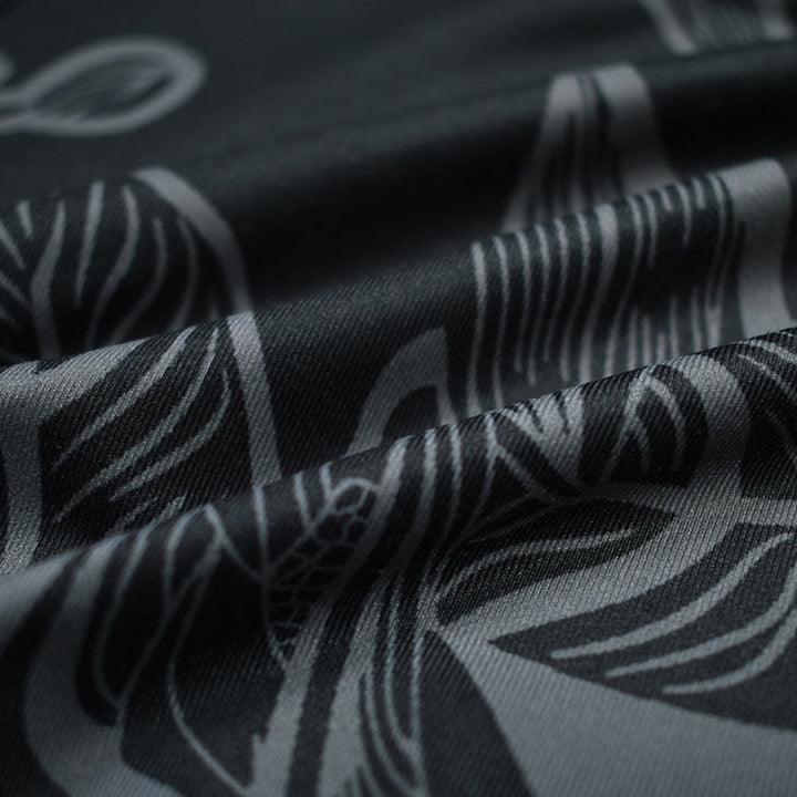 Leggings de sport et de fitness à imprimé feuilles simples avec Buddha Stones Pantalon de yoga pour femme - image 11