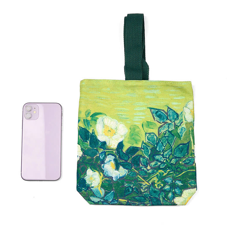 Sac à main en toile avec Buddha Stones